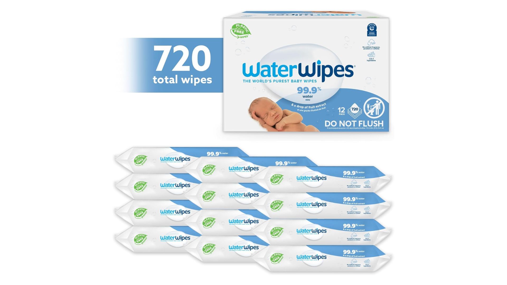 WaterWipes Plastic-Free