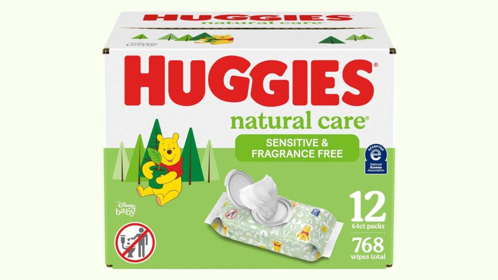 Huggies Natural Care Sensitive Baby Wipes