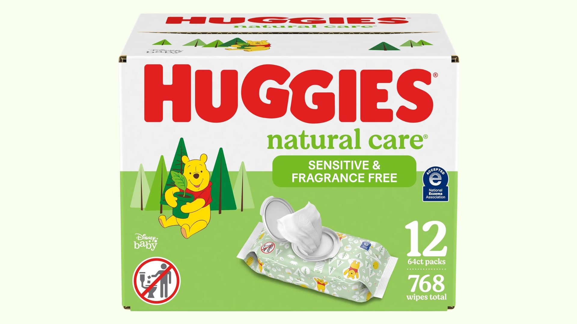 Huggies Natural Care Sensitive Baby Wipes