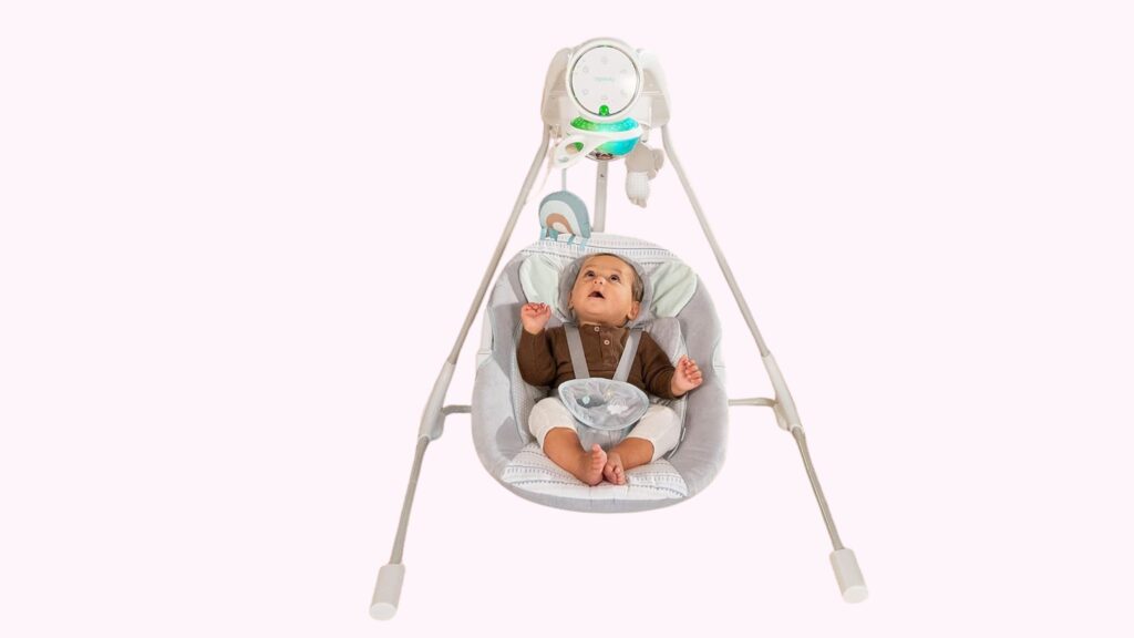Ingenuity InLighten 5-Speed Baby Swing Review – Comfort & Soothing Features