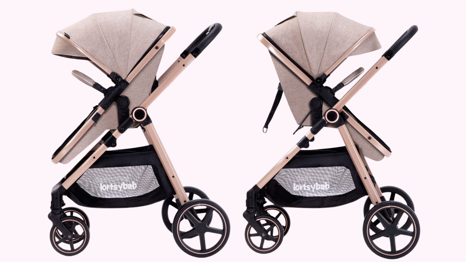 Lortsybab 2-in-1 Baby Stroller with Bassinet Mode Review – Comfort & Convenience