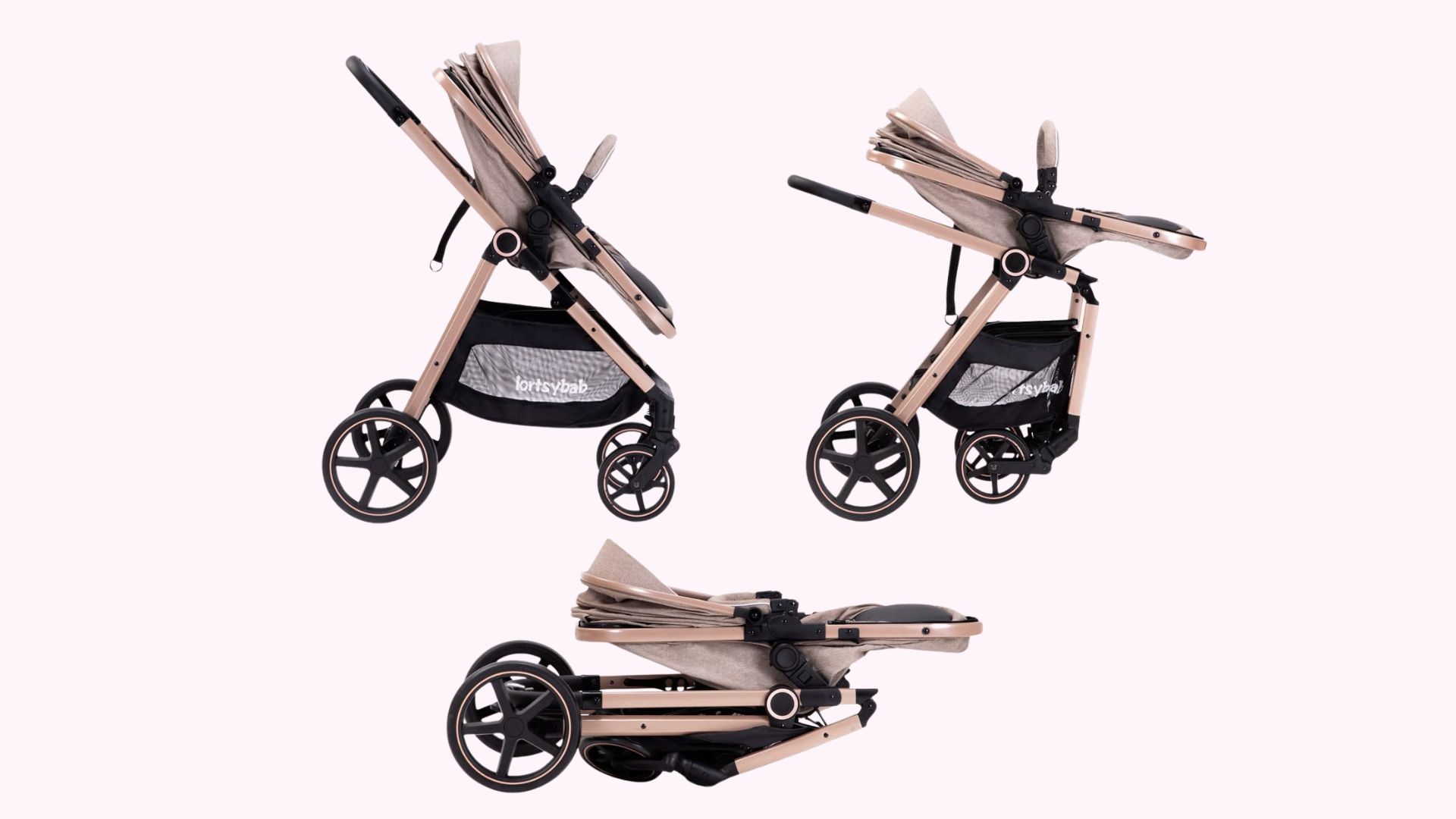Lortsybab 2-in-1 Baby Stroller with Bassinet Mode Review – Comfort & Convenience