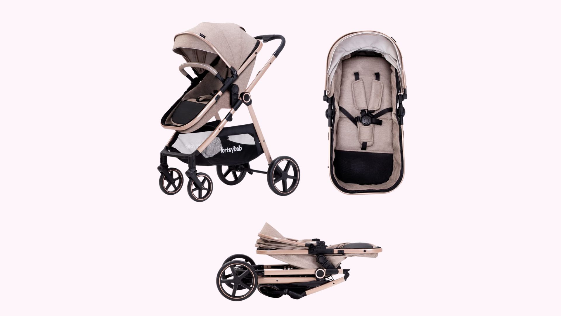 Lortsybab 2-in-1 Baby Stroller with Bassinet Mode Review – Comfort & Convenience